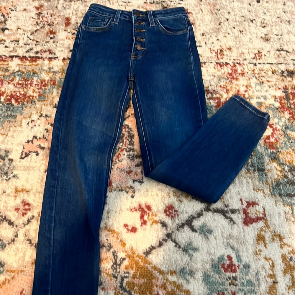 High rise jeans